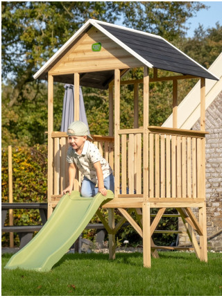 Детский игровой домик EXIT Panorama 300 с горкой